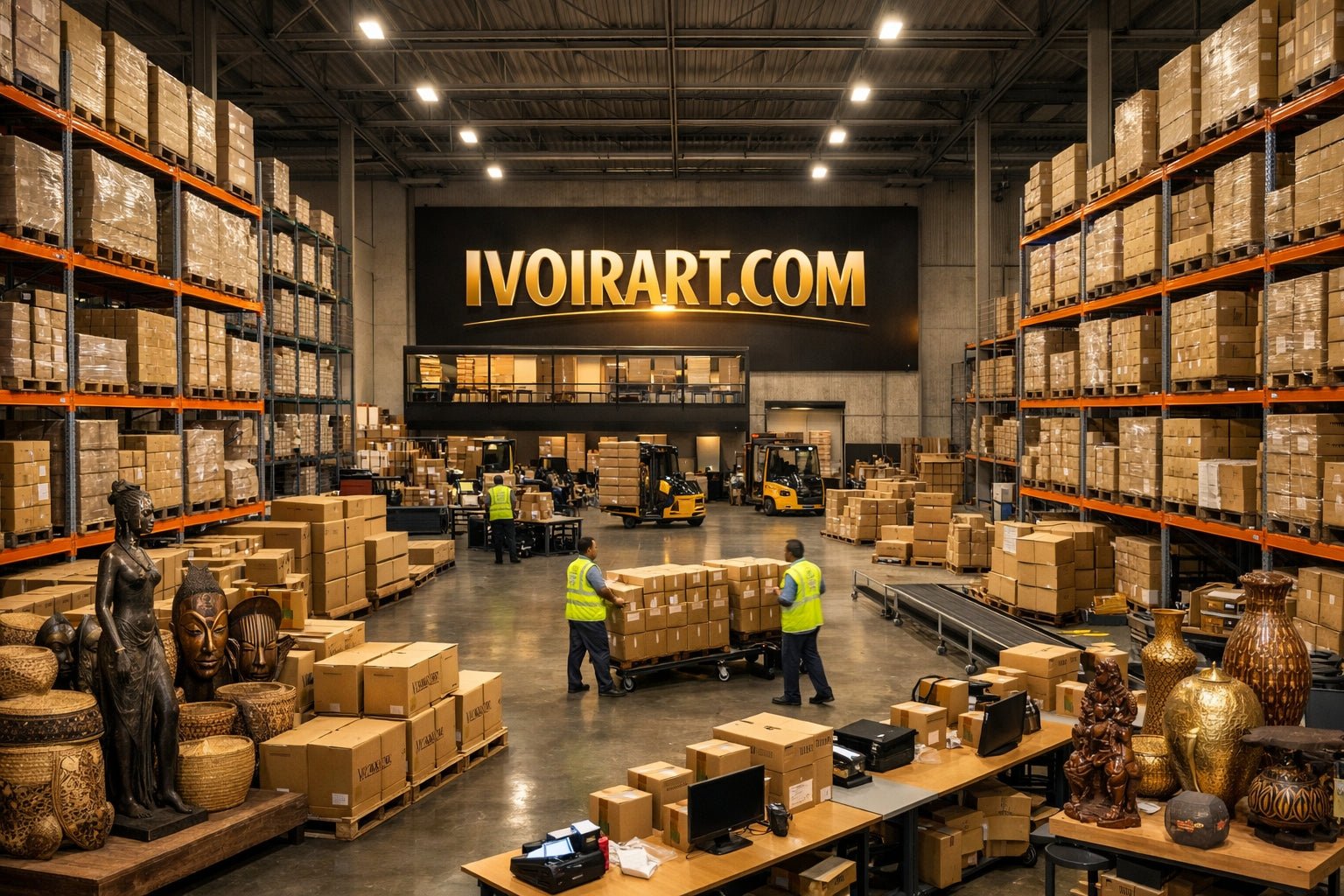 Entrepôt Ivoirart.com - IVOIRART.COM