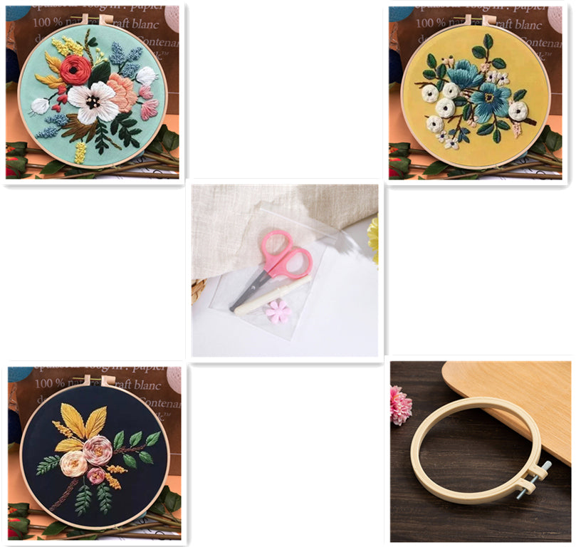 Sac à broderie en tissu tridimensionnel de style européen