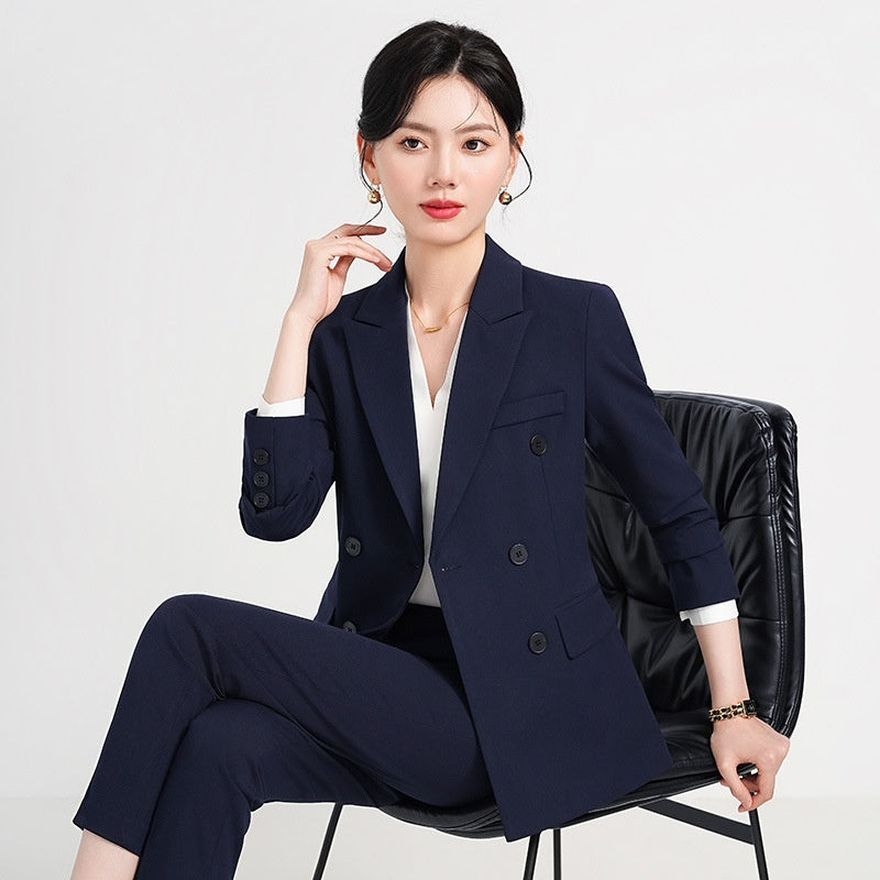 Ensemble professionnel de costume d'affaires pour entretien, chemise incluse