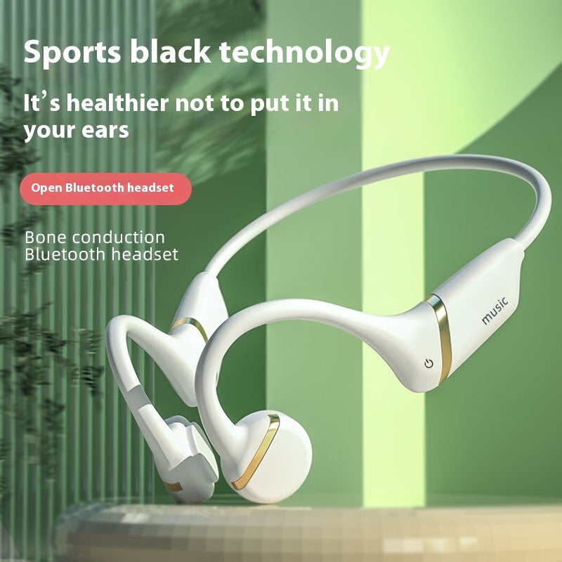 Casque Sans Fil Bluetooth Deuxième Génération H12 à Conduction Osseuse Ouverte