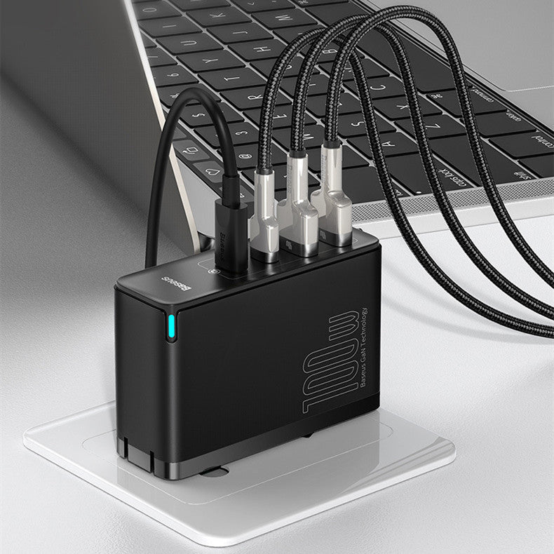 100W GaN Four-port Mobile Phone Charger - IVOIRART.COM
