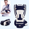 Porte-bébé multifonction avec tabouret de taille respirant pour nouveau-nés