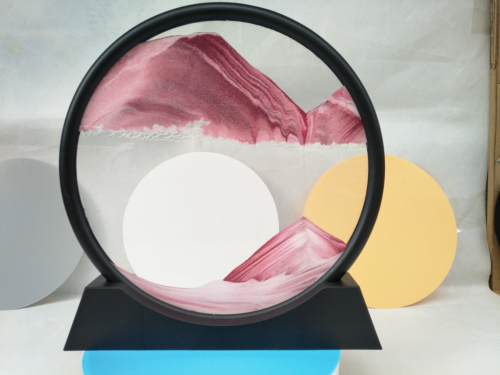 Ornements de peinture de sable mouvant