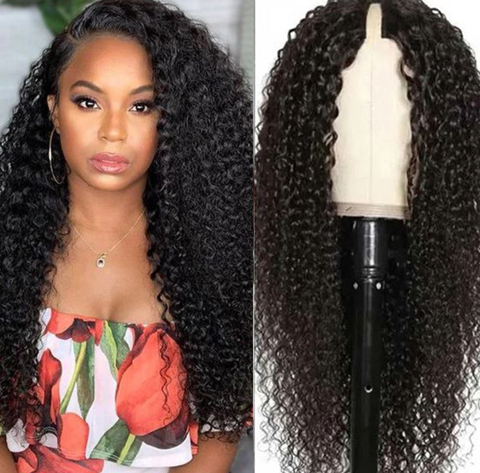 Coiffe Complète en Cheveux Naturels avec Mécanisme Intégral pour Perruque