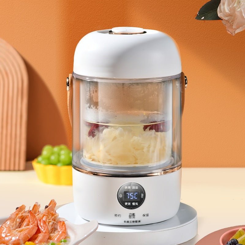 110V220V Smart Electric Stew Cooker Personal Portable Electric Stew Pot - IVOIRART.COM