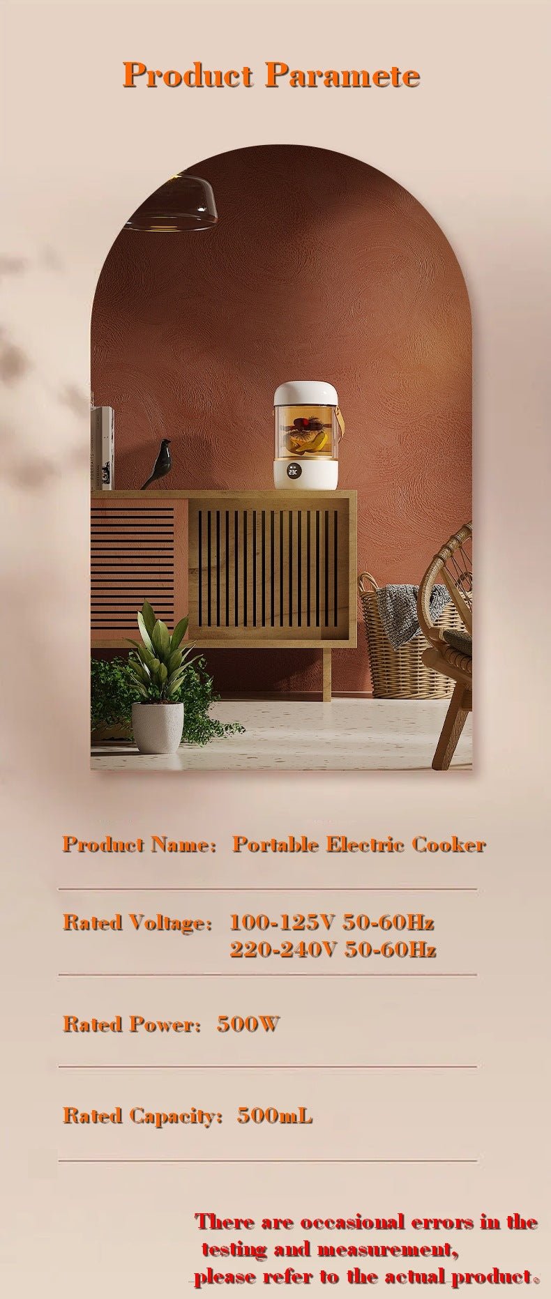 110V220V Smart Electric Stew Cooker Personal Portable Electric Stew Pot - IVOIRART.COM