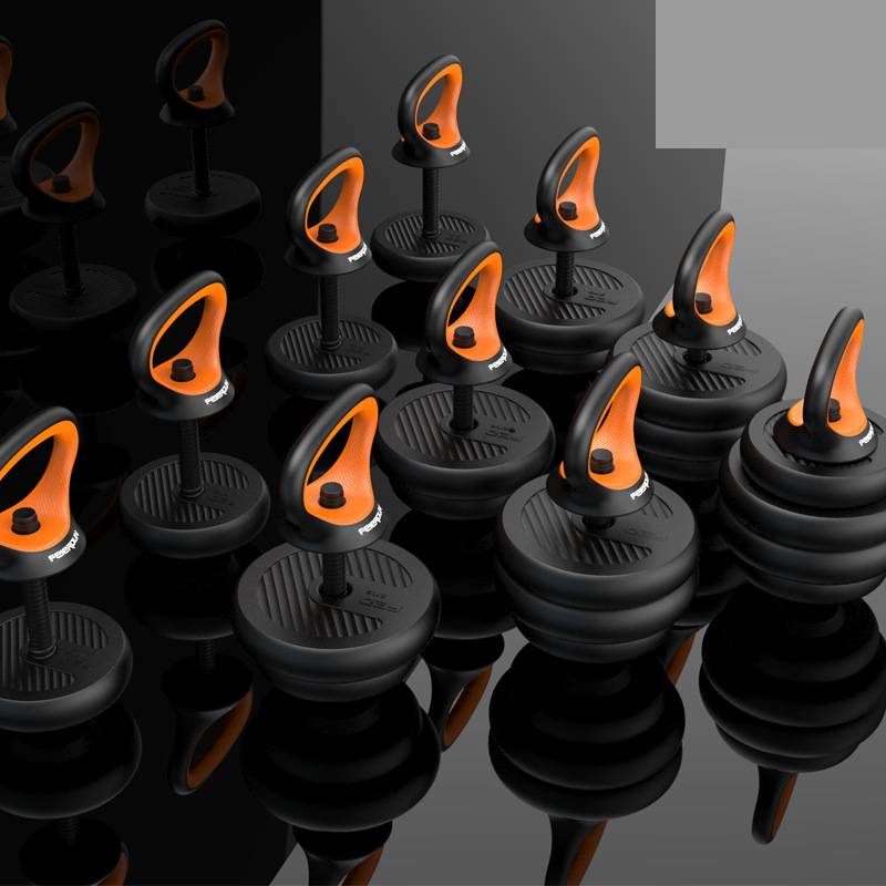 Ensemble Haltères à Poignée Kettlebell avec Poids Ajustable – Fitness Polyvalent