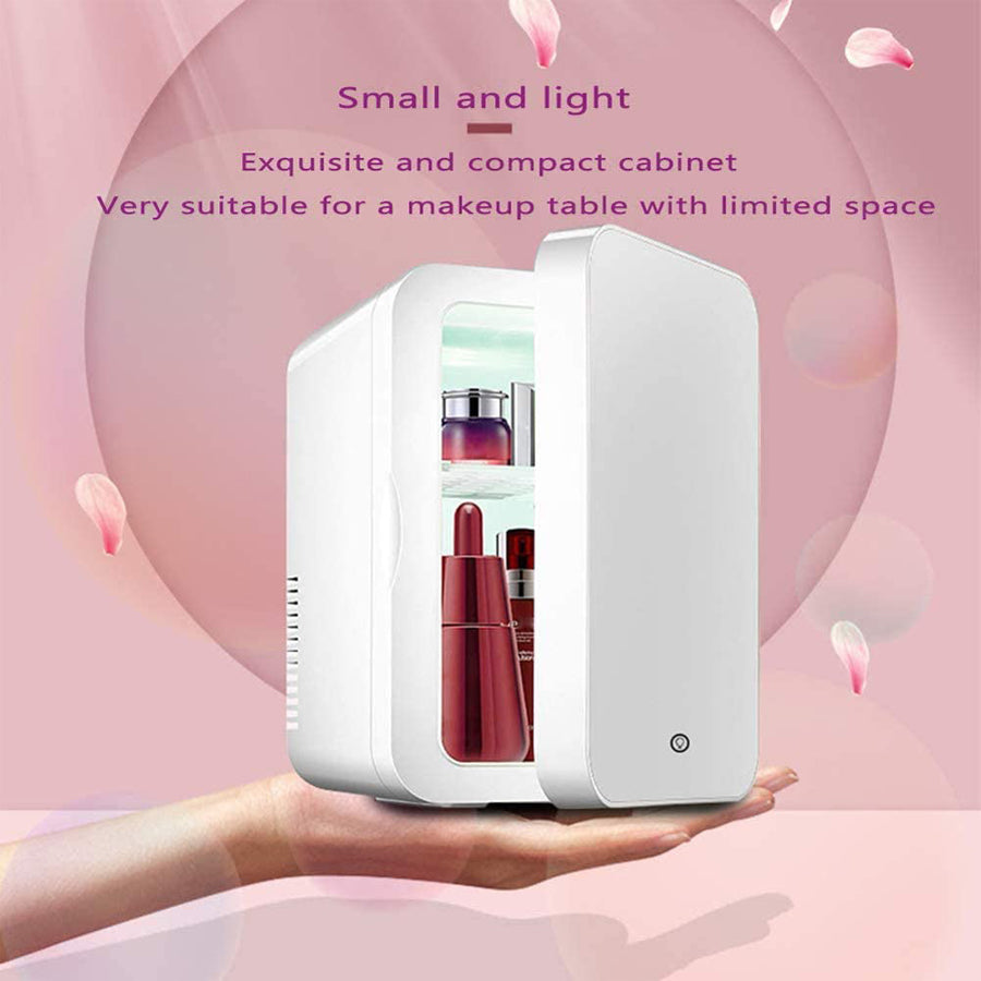 Mini réfrigérateur cosmétique portable chauffant et refroidissant pour parfum, beauté et soins de la peau