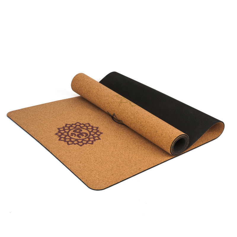 Tapis de Yoga en Liège Naturel Antidérapant et Écologique pour Pratique Confortable