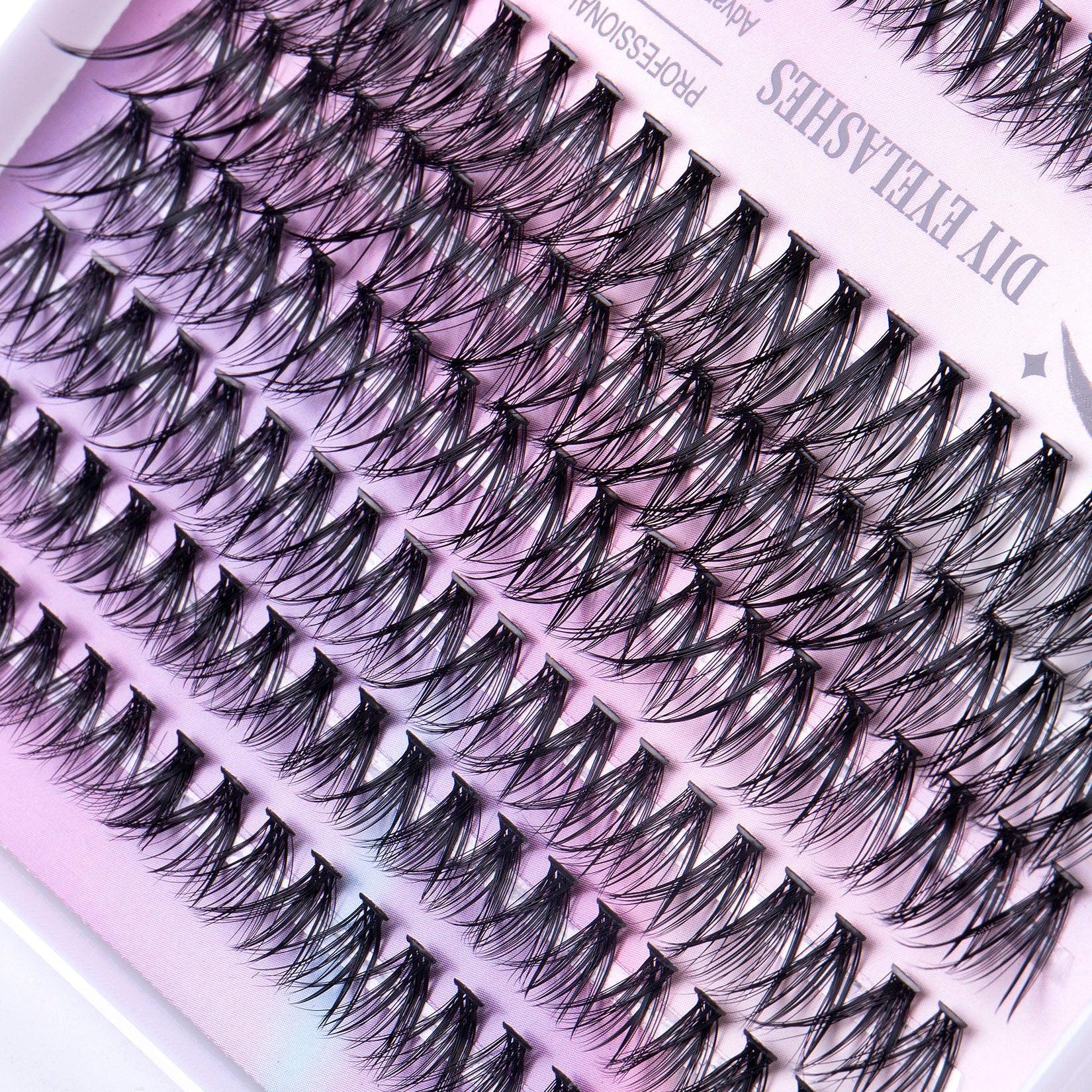 12 Rangées de 30D Plus 40D Groupes de 240 Cils Segmentés - IVOIRART.COM