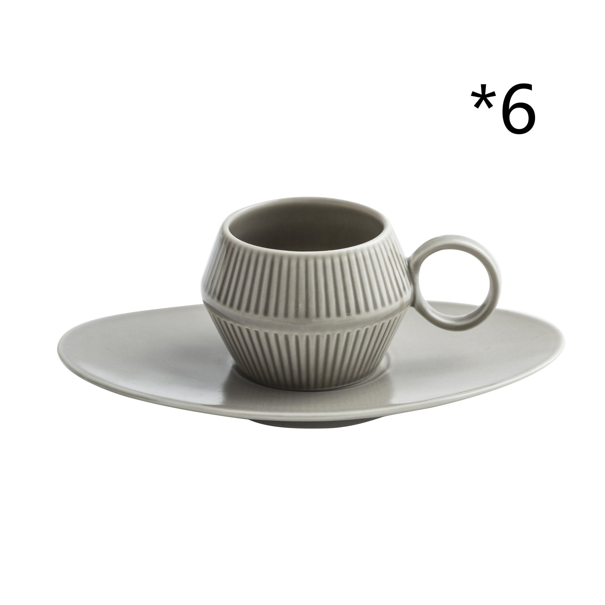 120Ml Small Coffee Cup Espresso Cup Small Mini Nordic Coffee Cup Ceramic - IVOIRART.COM