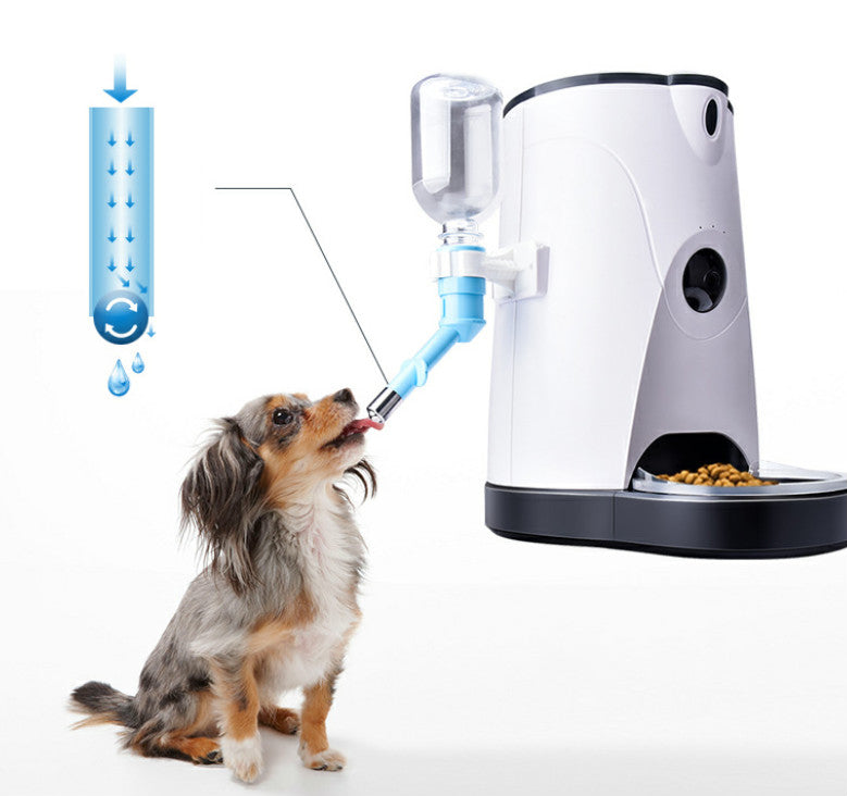Distributeur automatique pour animaux de compagnie avec caméra HD et fonctions avancées