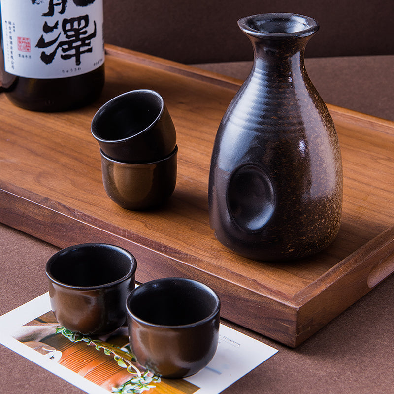 Verre à vin style japonais en céramique créatif carafe à saké