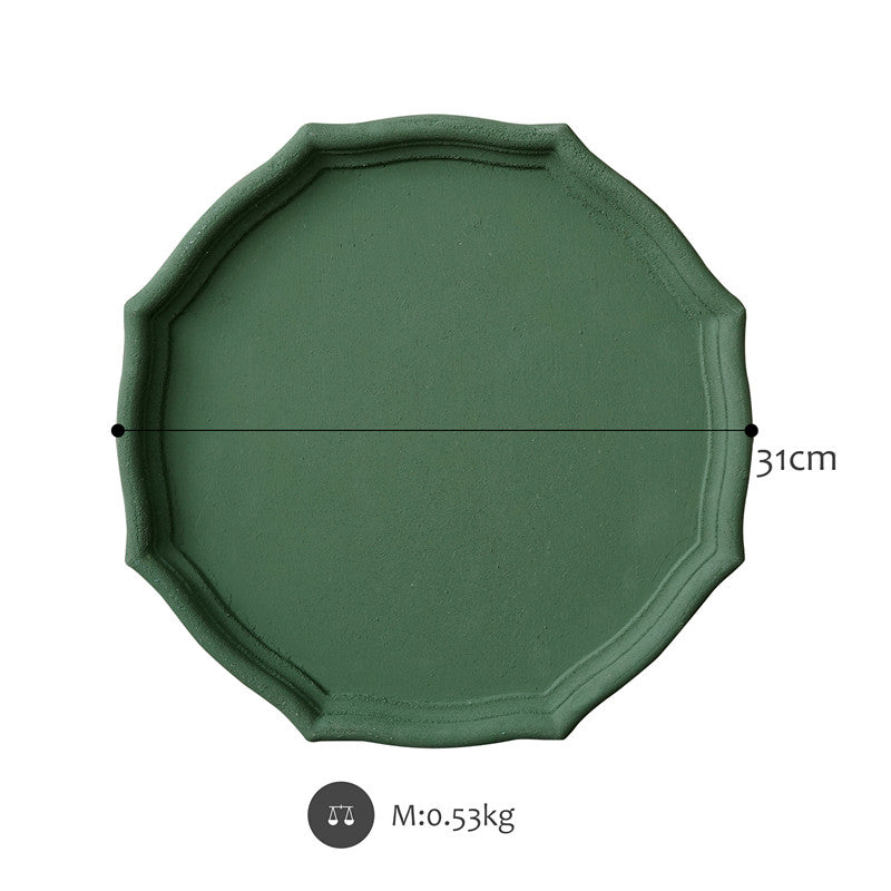 Plateau de décoration couleur froide pour mariage - Accessoires pour desserts