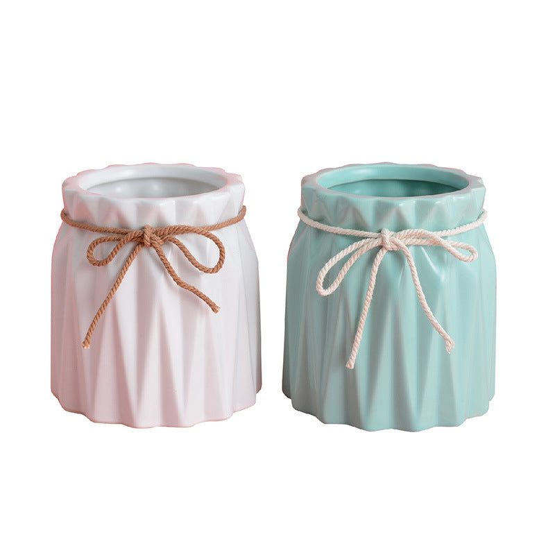 Pot à pinceaux de maquillage en céramique