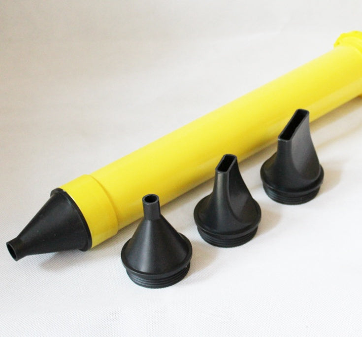 Pistolet de remplissage et jointoiement en plastique pour mortier ciment, kit 4 pièces