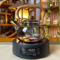 1500W Smart Home Mini Teapot With Mini Electric Ceramic Stove - IVOIRART.COM