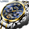 Montre mécanique pour homme LOREO - élégance et précision au poignet