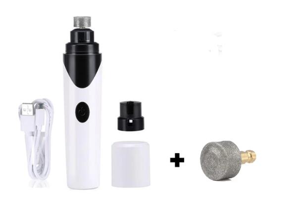 Taille-crayon électrique et coupe-ongles pour chien et chat, nettoyeur intégré