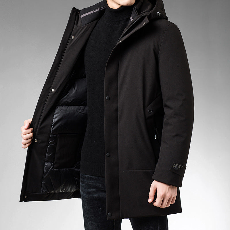 Vêtements en coton chaud pour homme, confort thermique et style décontracté
