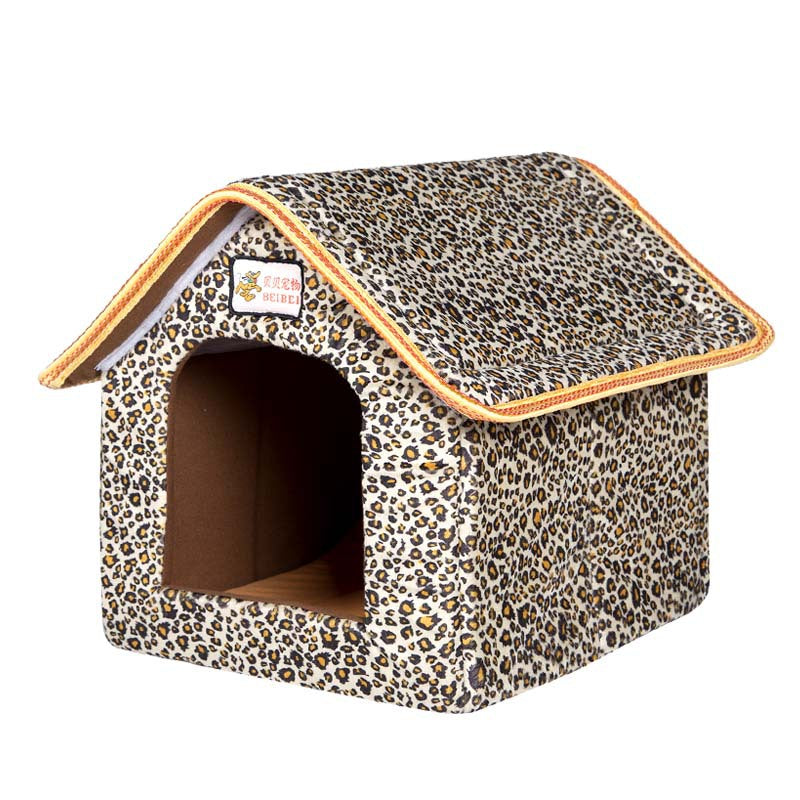 Lit pliable pour animaux de compagnie confortable, chaud, respirant et antidérapant