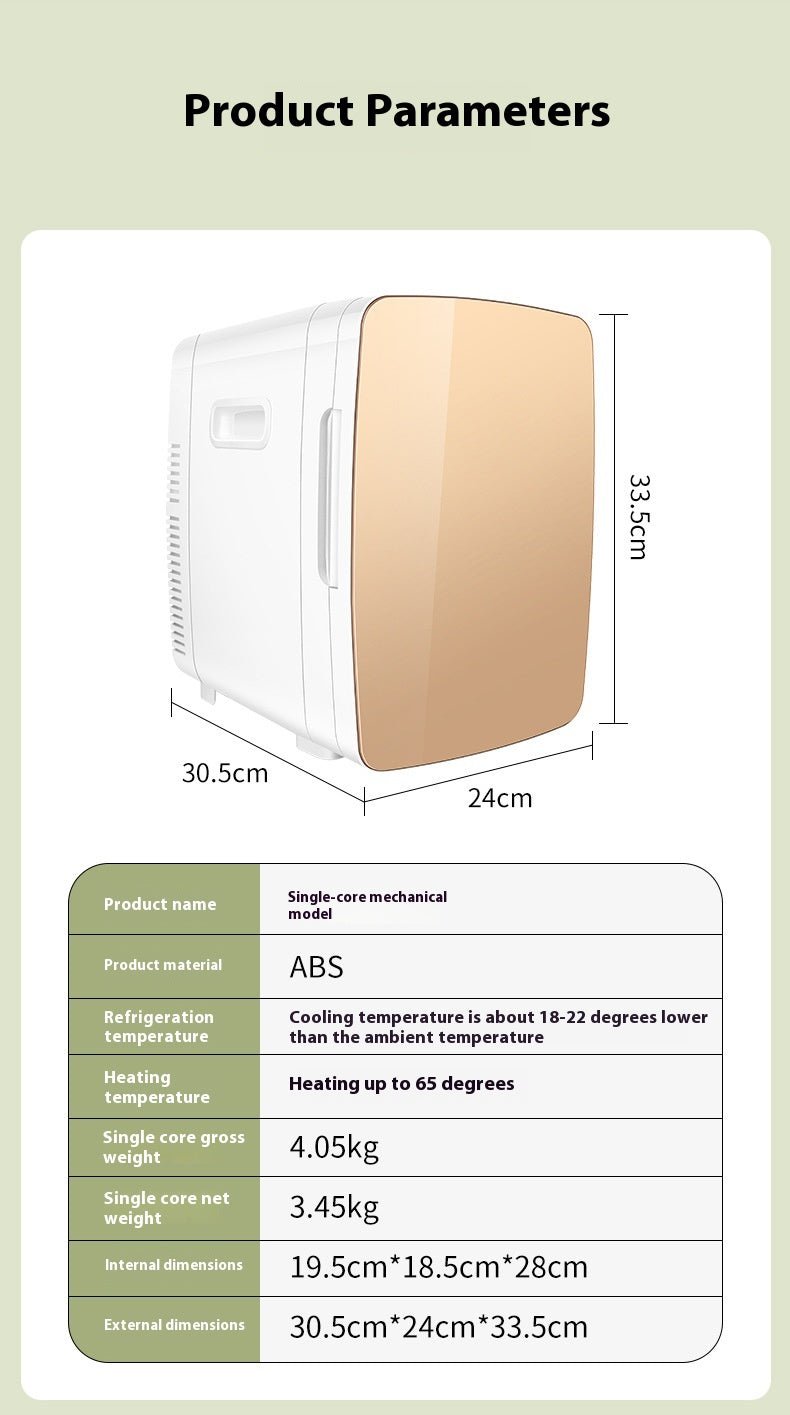 15L Car Refrigerator Digital Display For Dormitory Single Household Refrigerator Mini Refrigeration - IVOIRART.COM