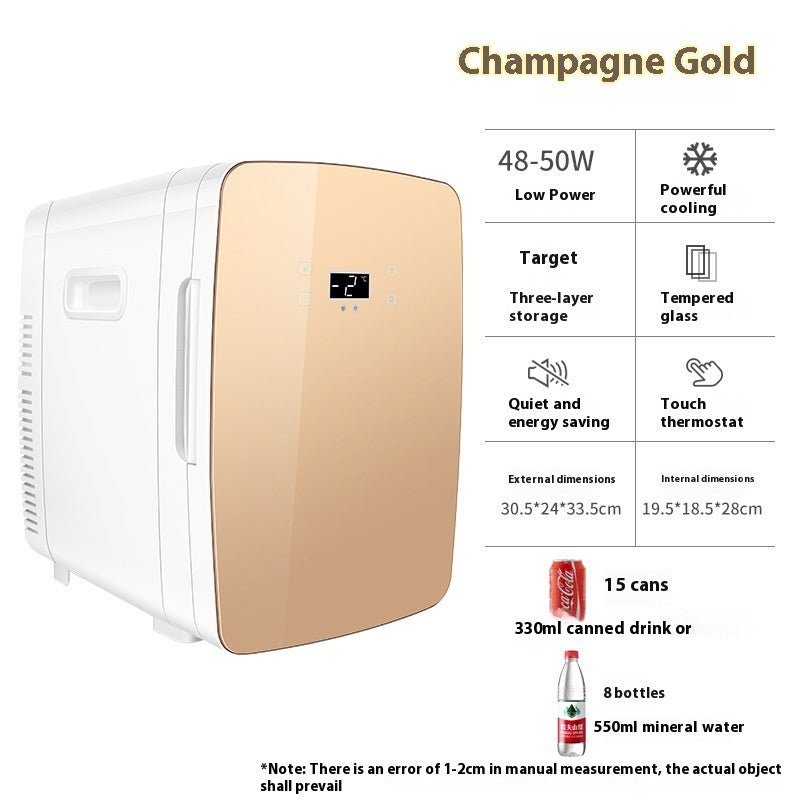 15L Car Refrigerator Digital Display For Dormitory Single Household Refrigerator Mini Refrigeration - IVOIRART.COM