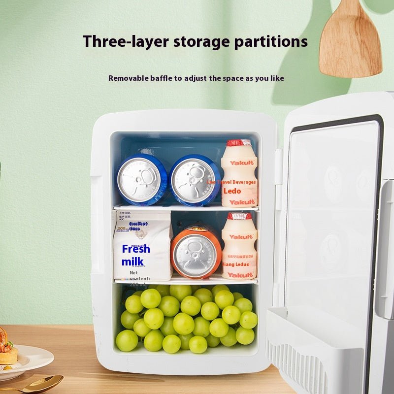 15L Car Refrigerator Digital Display For Dormitory Single Household Refrigerator Mini Refrigeration - IVOIRART.COM