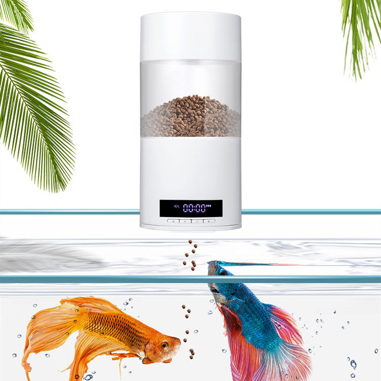 Distributeur automatique de nourriture pour aquarium – alimentation précise et pratique pour poissons