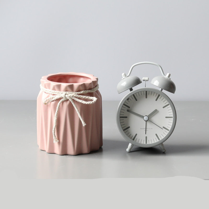 Pot à pinceaux de maquillage en céramique