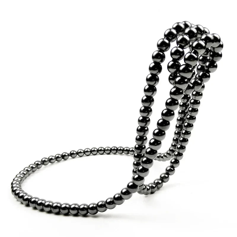 Porte-bouteilles suspendu Collier de perles Décoration créative de bureau à domicile - IVOIRART.COM