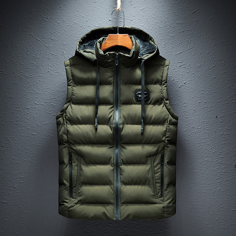 Gilet chaud en polaire élégant - Veste sans manches tendance pour extérieur