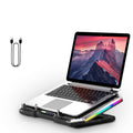 Support dissipateur avec ventilateurs USB pour ordinateur portable 410x270x34 mm