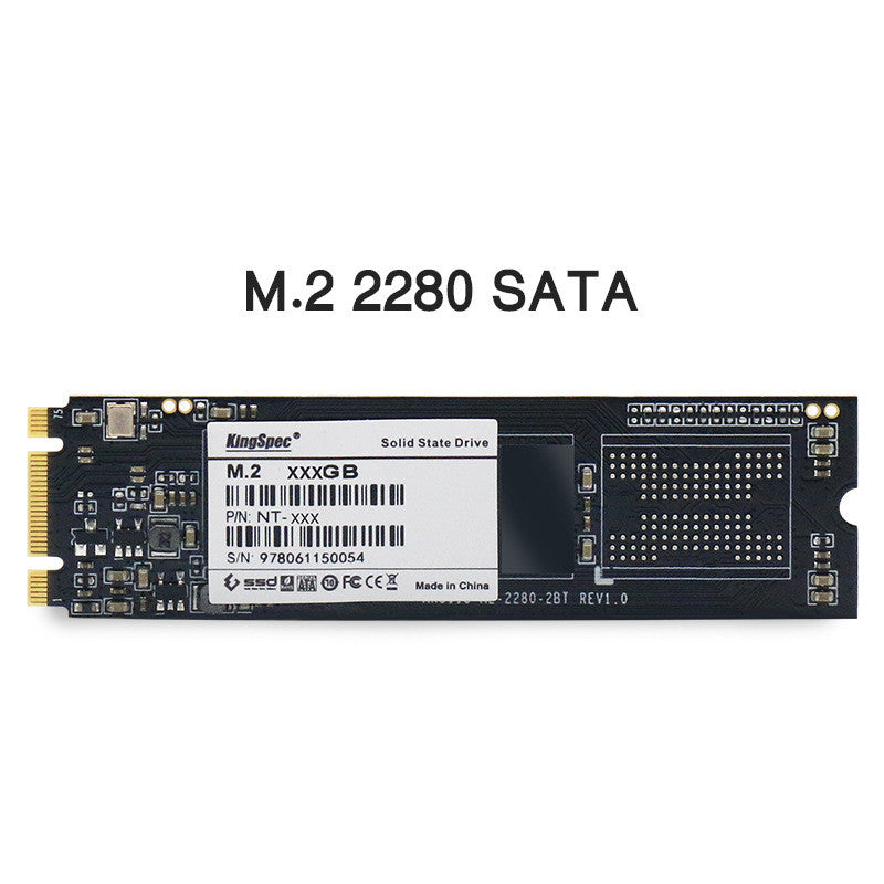 KingSpec Disque SSD M.2 NGFF 2280 SATA Capacité 128G et 256G haute performance