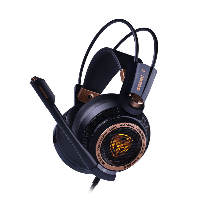 Casque Audio à Réduction de Bruit avec Micro USB pour Ordinateur Noir