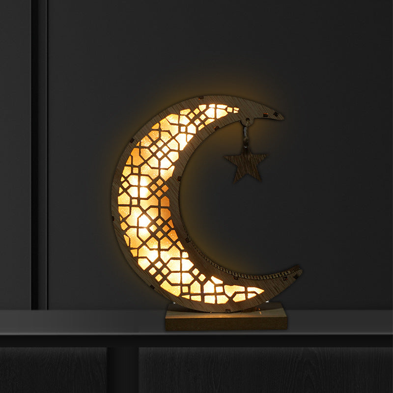 Décoration Artisanale Cadeau de Ramadan Lumineux