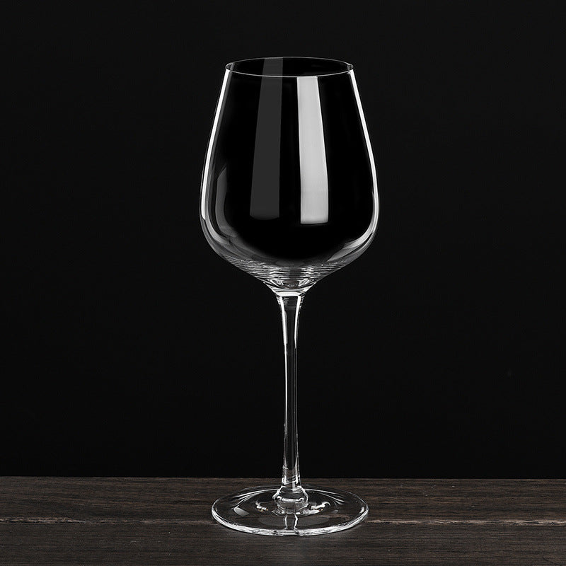 Verre à vin rouge en cristal monobloc