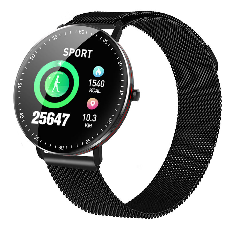 Bracelet Intelligent Sportif Tactile Complet, Suivi de Fitness et Santé