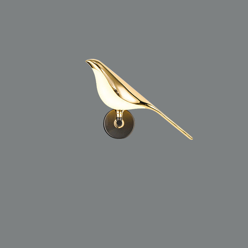 Lampe Murale LED Moderne Simplicité Modèle Oiseau Pie Applique Intérieure