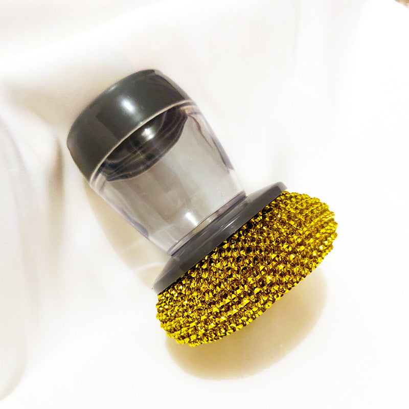 Brosse à Main avec Distribution de Savon pour Cuisine - Outil Nettoyant Poussoir 80 caractères