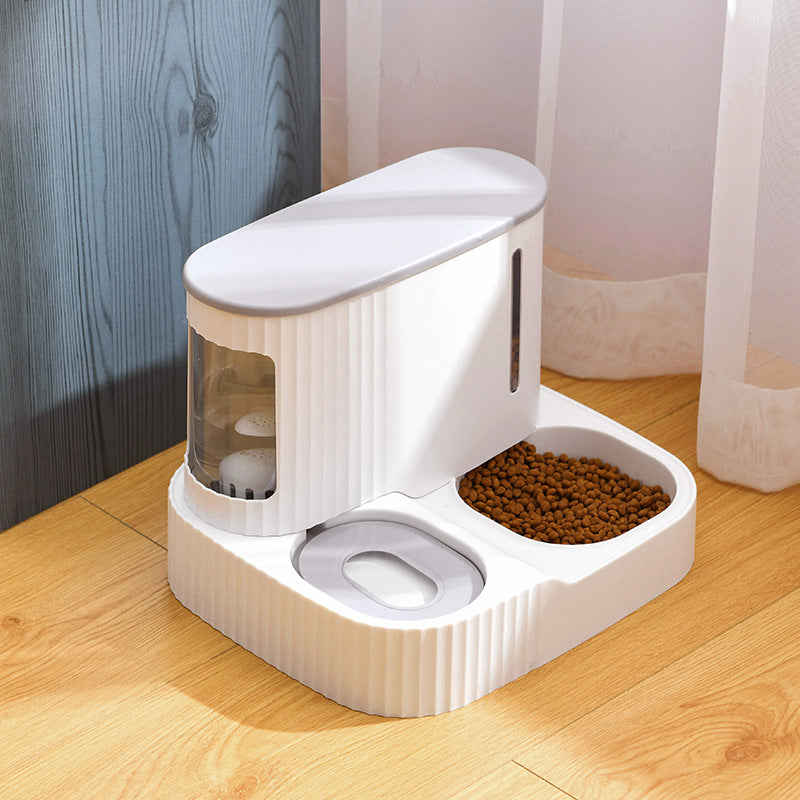 Fontaine automatique pour chat avec distributeur d'eau intégré - Accessoires pour animaux