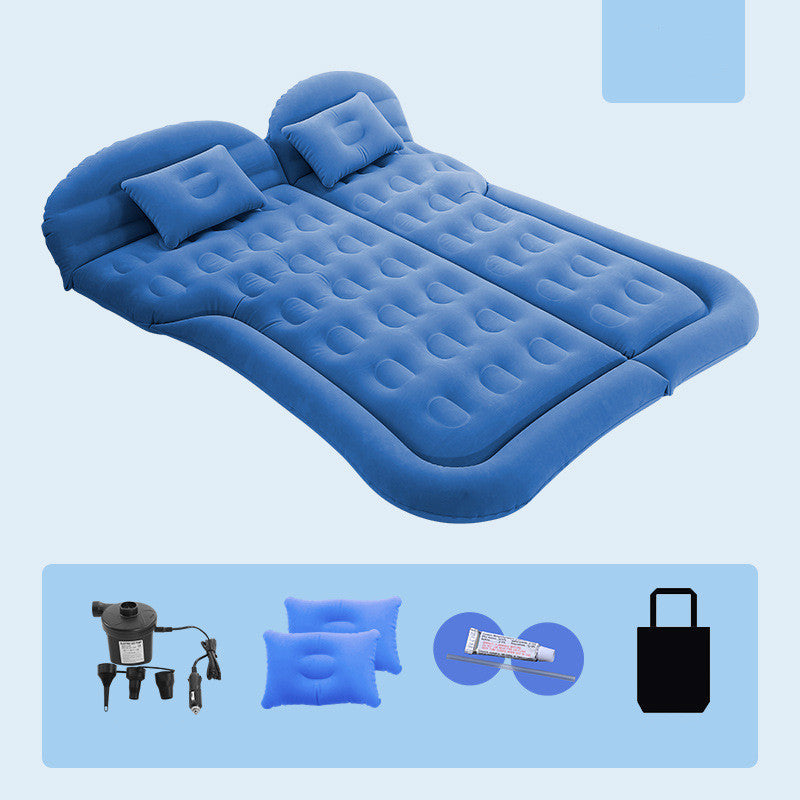 Matelas Gonflable pour Voiture SUV Multi-usage avec Accessoires et Coussin