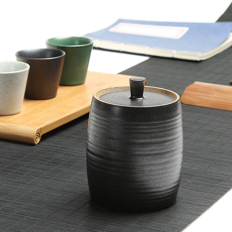 Théière rétro artisanale cuite au four