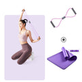Tapis de yoga Upright pour hommes et femmes Yu Ka, épais, large, allongé, antidérapant, ensemble de trois tapis pour la maison et la danse