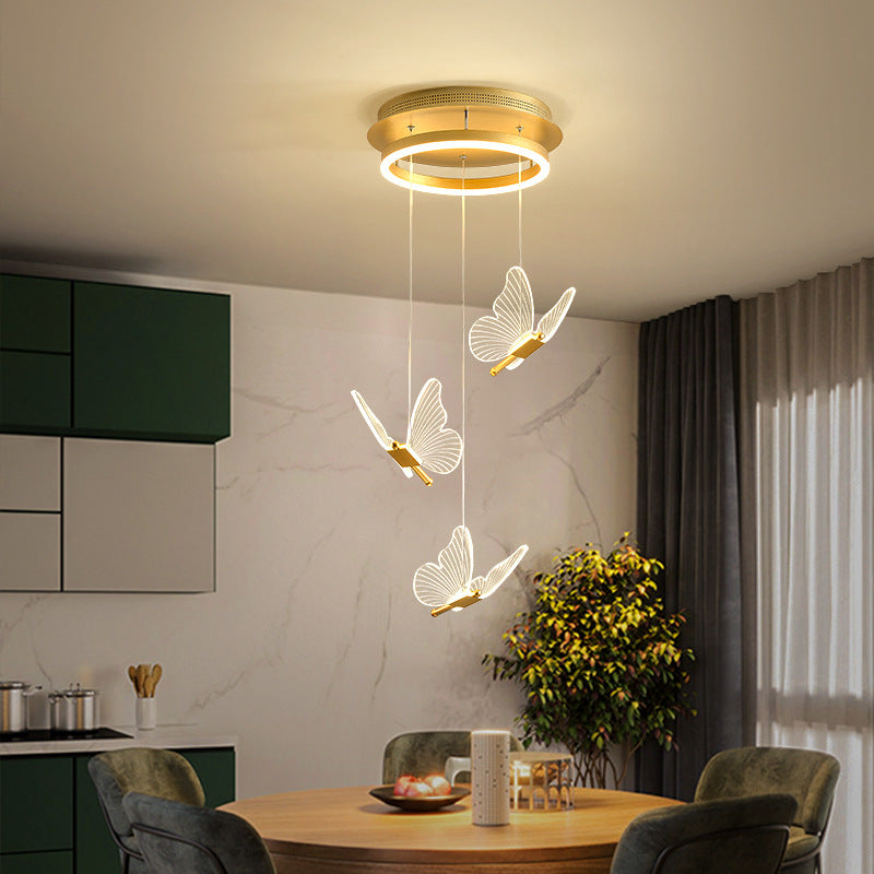 Lustre Duplex Rotatif pour Salle à Manger et Loft Salon, Personnalité Unique