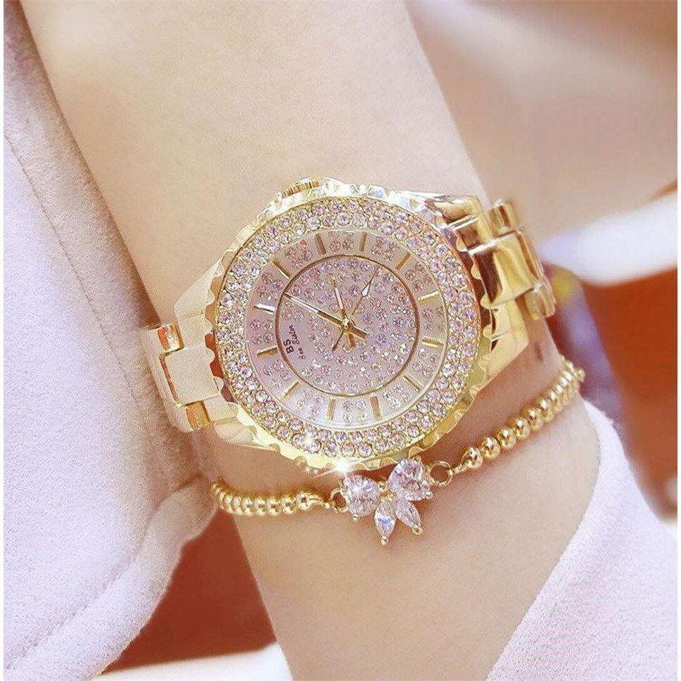 Montre Mécanique Automatique Femme Céramique Blanche Étudiante Élégante