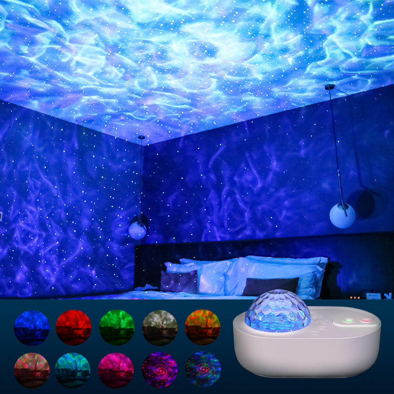 Projecteur Laser Musical Ciel Étoilé avec Lumières Colorées et Bluetooth