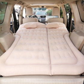 Lit gonflable pliable pour siège arrière de voiture, confort et praticité
