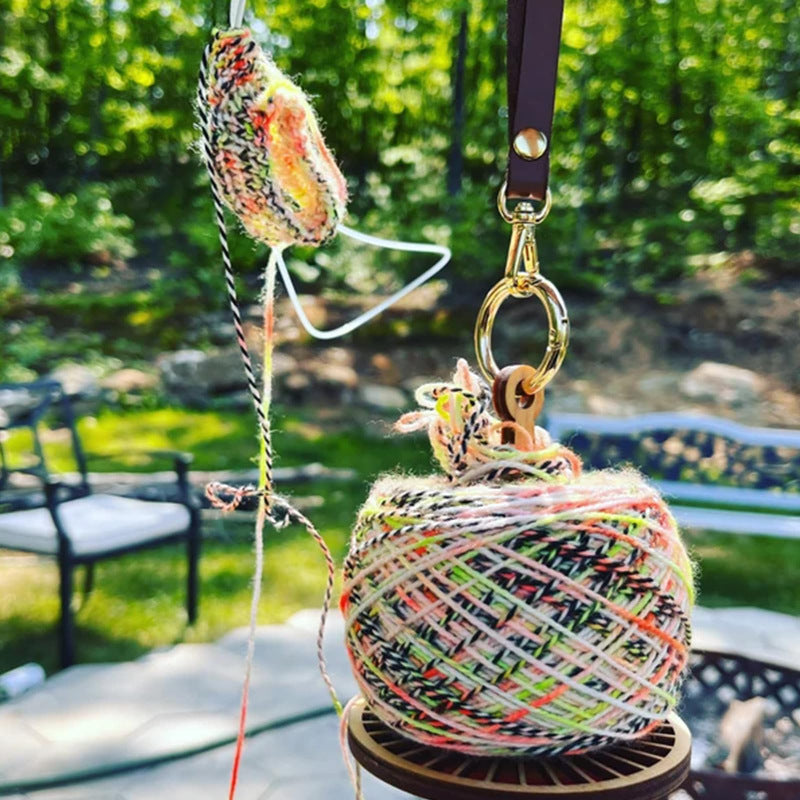 Support portable d'artisanat en bois pour poignet afin d'éviter l'emmêlement et le mauvais alignement