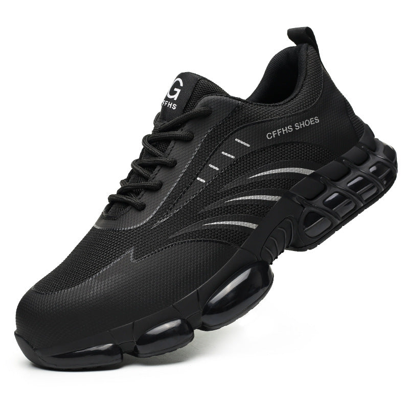 Chaussures de sécurité City Defense avec semelle Popcorn, protection acier